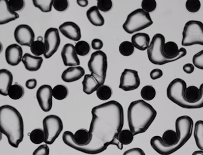 Image of microfluidic event