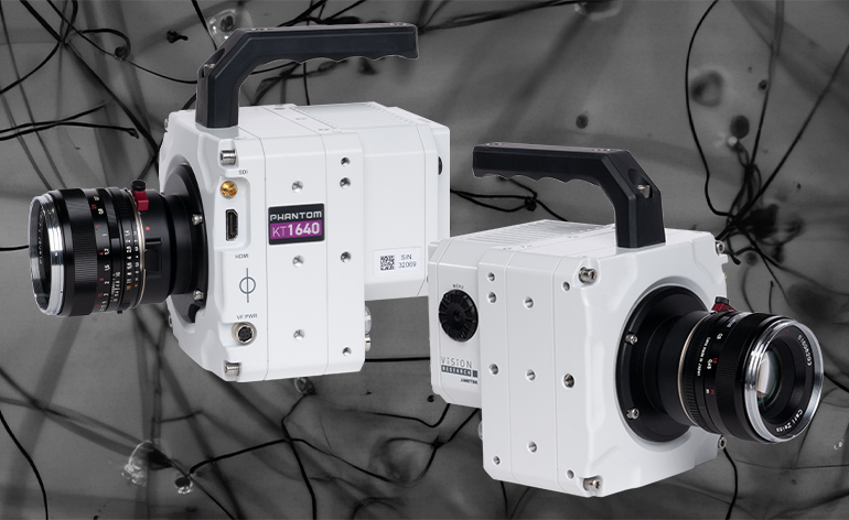 新一代 Phantom KT 高速摄像机采用最新背照式（BSI）传感器技术，外形小巧